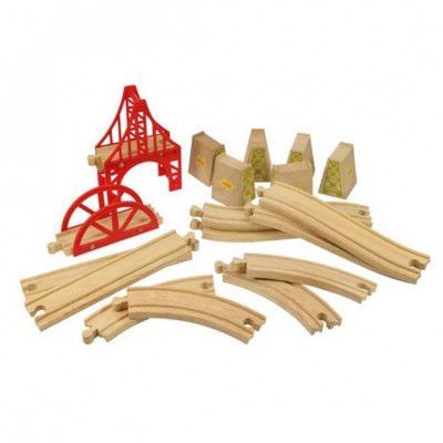 Bigjigs - Tågbana - Bridge Expansion Kit