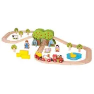 Bigjigs - Tågbana - Farm Tågset