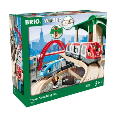 Brio Persontåg Korsningsset - Brio -  Leksaksaffären