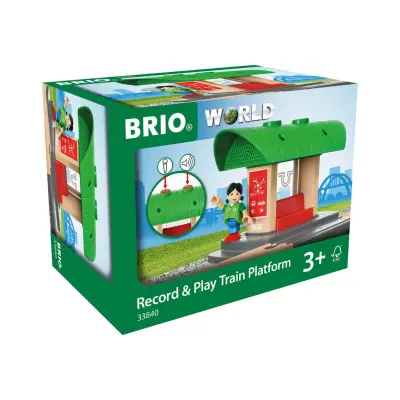Brio Record&Play Tågstation - Brio -  Leksaksaffären
