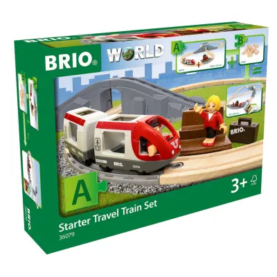 Brio Starter Travel Train Set 36079 - Brio -  Leksaksaffären