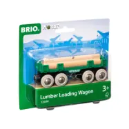 Brio Timmervagn med timmer - Brio -  Leksaksaffären