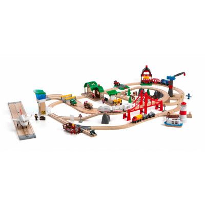 Brio World järnvägsset Deluxe - Brio -  Leksaksaffären