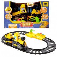 CAT Junior Crew Power Tracks Train Set