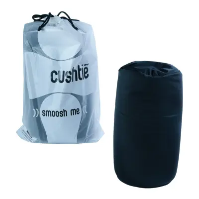 Cushtie Resekudde Svart - 1-pack