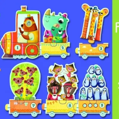 Djeco - Puzzle - I Count