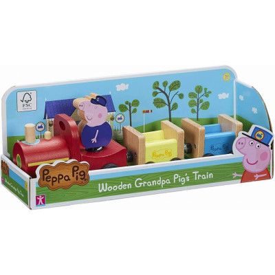 Greta Gris Tåg i trä
