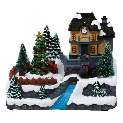 Julby med Musik och Belysning