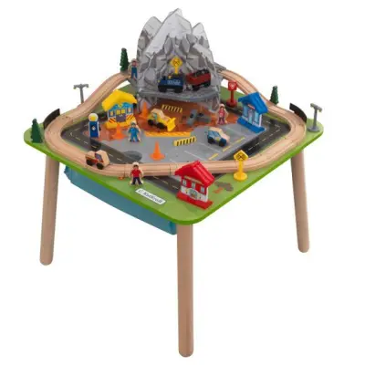 Kidkraft - Tågbana - Rocky Mountain Train Set&Table