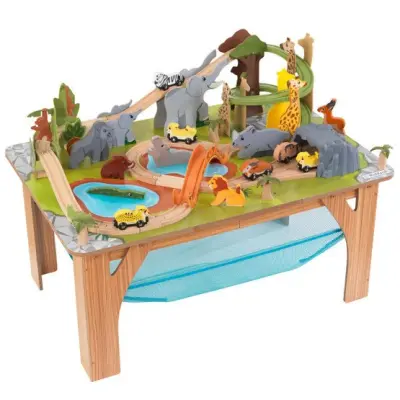 Kidkraft - Tågbana - Safari Run Play Table