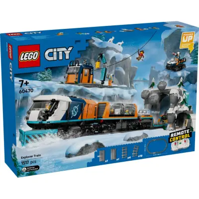 LEGO® City Polarutforskarnas arktiska expresståg 60470 - LEGO -  Leksaksaffären