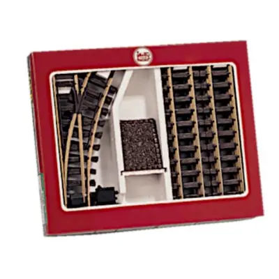 LGB - Tågräls G-Train Extension Set Brass Guld/Brun 9 Delar