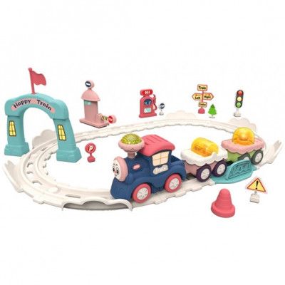 Luna - Tåg Med Räls Vit 23 Delar