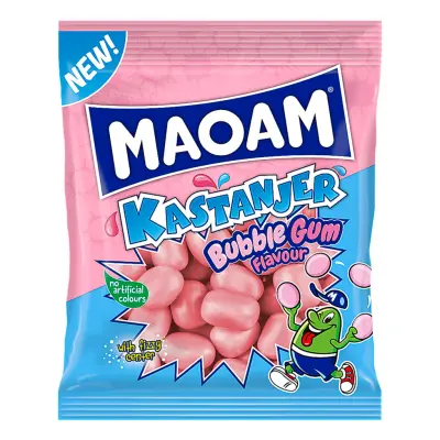 Maoam Kastanjer Bubblegum - 120 g