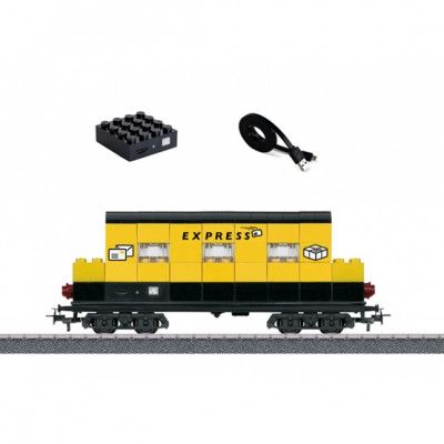 Marklin - Tåg Postvagn Start Up Stone Trains 16 Cm H0 Gul