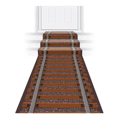 Matta Järnvägsspår