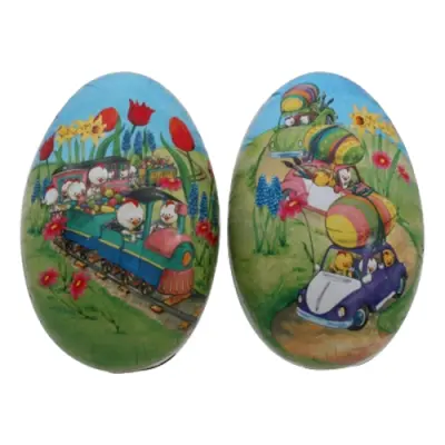 Påskägg Bil/Tåg - 1-pack