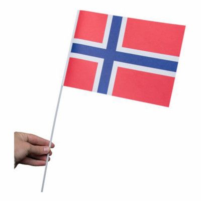 Pappersflagga Norge