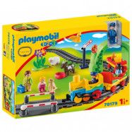 Playmobil 1.2.3 Min första tågbyggsats 70179