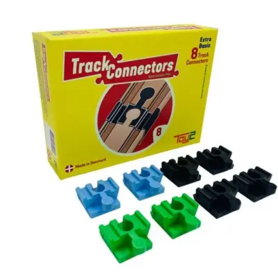 TOY2 Toy2 - Track Connector - Tågebanedelar - 50 Basis Connectors