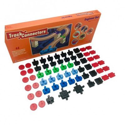 TOY2 Toy2 - Track Connector - Tågebanedelar - Engineer Set - Medium