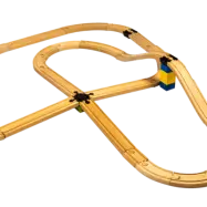 TOY2 Toy2 - Track Connector - Tågebanedelar - Expansion - Intersection  + Double Female Bag