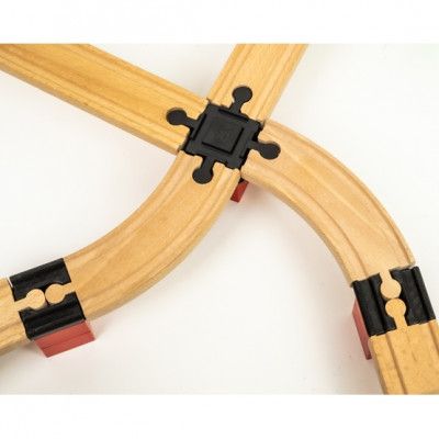 TOY2 Toy2 - Track Connector - Tågebanedelar - Intersections + Double Female