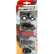 5-pack med traktorer och tillbehör - Majorette - Farm - Set 1