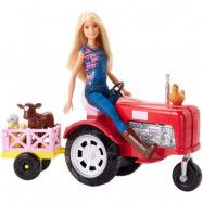 Barbie Farmer med traktor FRM18