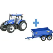 Britains New Holland T6 Traktor Trailer Lekset