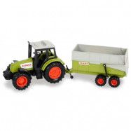 Dickie Toys Traktor Claas med kärra