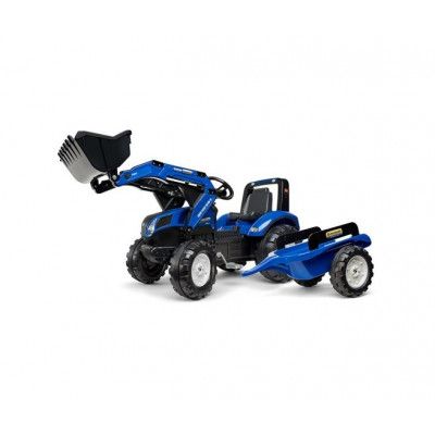 Falk Frontlastare med vagn New Holland