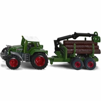 Fendt Favorit 926 Vario med timmersläp - Siku - 15 cm