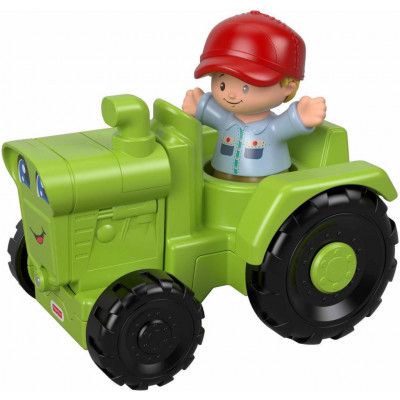 Fisher-Price Little People Fordon Traktor Grön