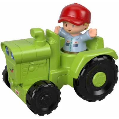 Fisher-Price Little People Fordon Traktor Grön