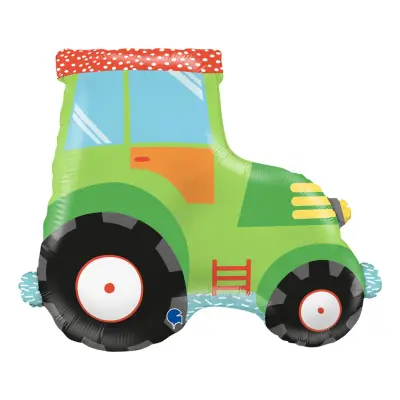 Folieballong Traktor
