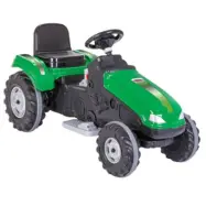 JAMARA - Elbil Traktor Big Wheel 12 V 114 X 53 Cm Grön