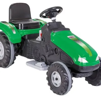 JAMARA - Elbil Traktor Big Wheel 12 V 114 X 53 Cm Röd