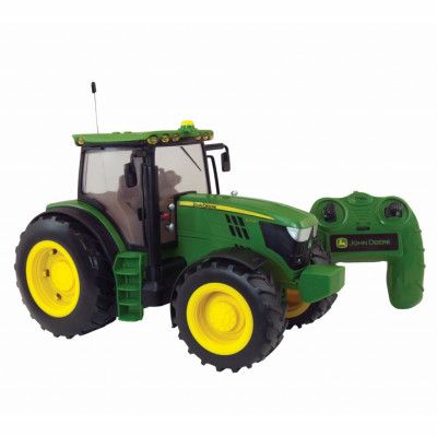 Radiostyrd Traktor - John Deere 6190R - Britains 1:16