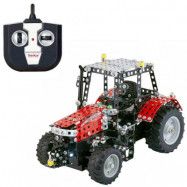 Radiostyrd Traktor Massey Ferguson 5430 Byggmodell Metall 1:24 2,4 Ghz Tronico