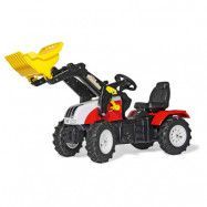Rolly Toys Traktor Farmtrac Steyr 6240 CVT med skopa