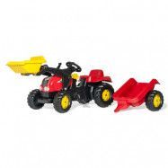 Rolly Toys Traktor Kid X med skopa Tramptraktor