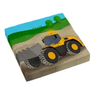 Servetter Vägarbete - 16-pack