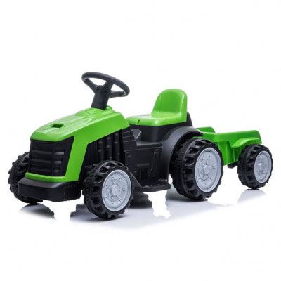 Nordic Play Traktor Med Släp 6V, Trampbil