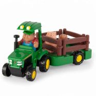 Traktor med släp - John Deere Kids - Hauling Playset