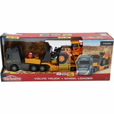 Volvo Truck + Wheel Loader - Majorette Grand Series