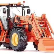 WIKING Wiking - Traktor John Deere 7430  1:32 Orange 5 Delar