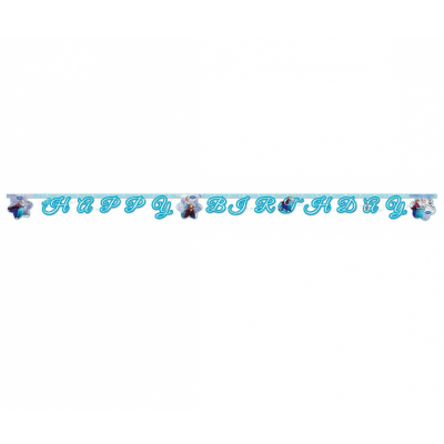 Banderoll Frost / Frozen ice formklippt