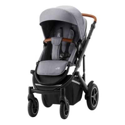 Britax Smile 3 sittvagn, frost grey/brunt handtag