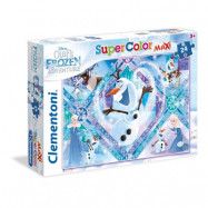 Clementoni, MAXI Pussel SuperColors - Disney Frozen Olaf's Frozen Adventure 24-bitar